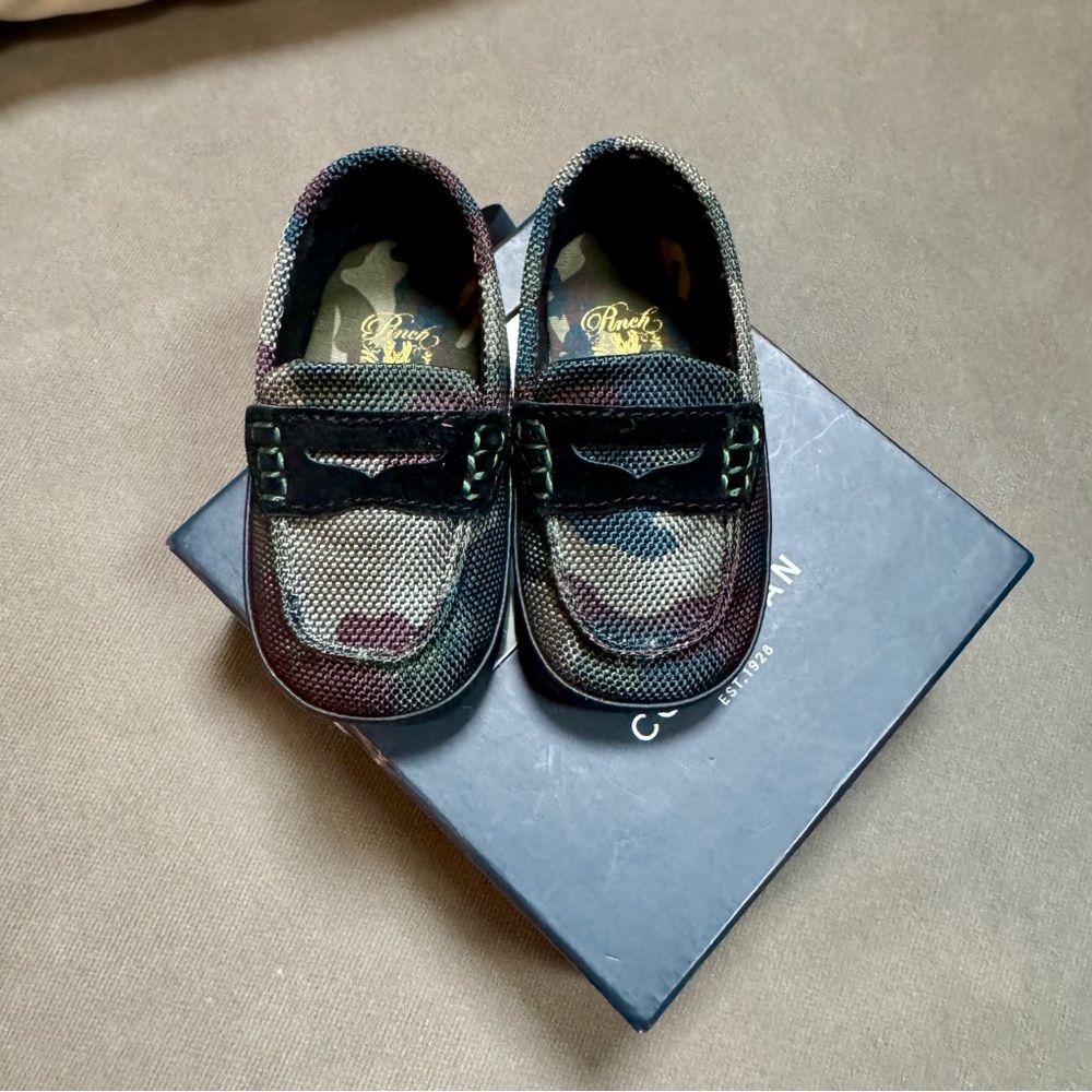 Baby Boy Cole Haan Camouflage Loafers